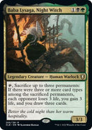 Baba Lysaga, Night Witch [CLB - 266] - Cartes Sportives Rive Sud