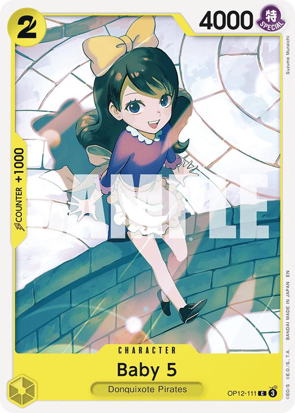 Baby 5 (111) [OP12 - OP12 - 111] - Cartes Sportives Rive Sud