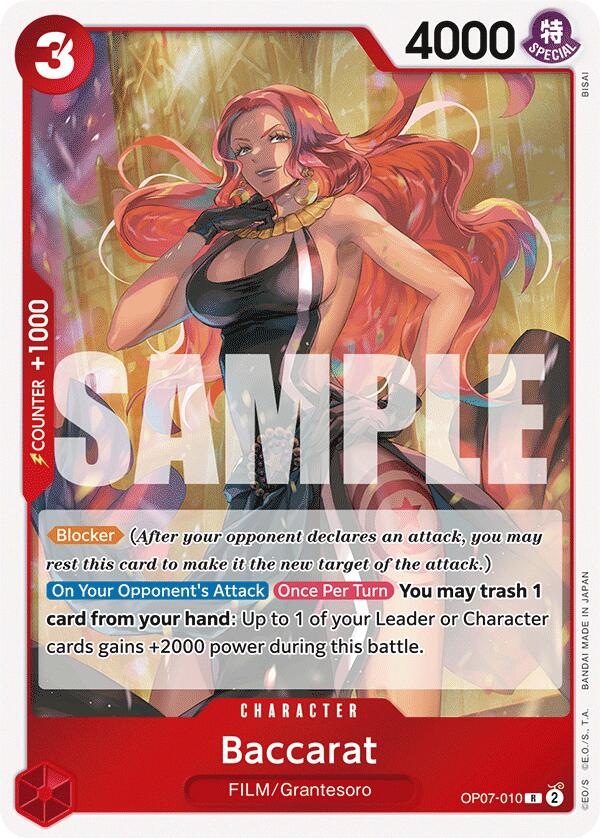 Baccarat [OP07 - 010] - Cartes Sportives Rive Sud