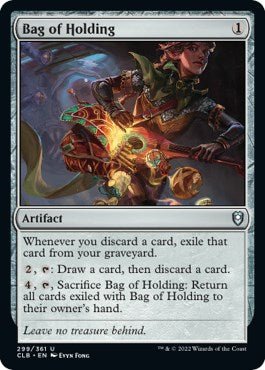Bag of Holding [CLB - 299] - Cartes Sportives Rive Sud