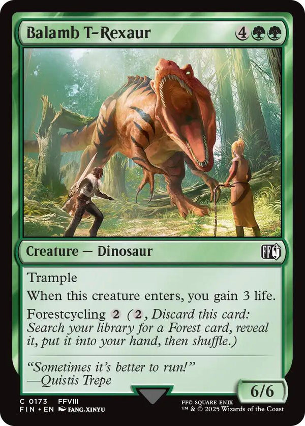 Balamb T - Rexaur [FIN - 173] - Cartes Sportives Rive Sud