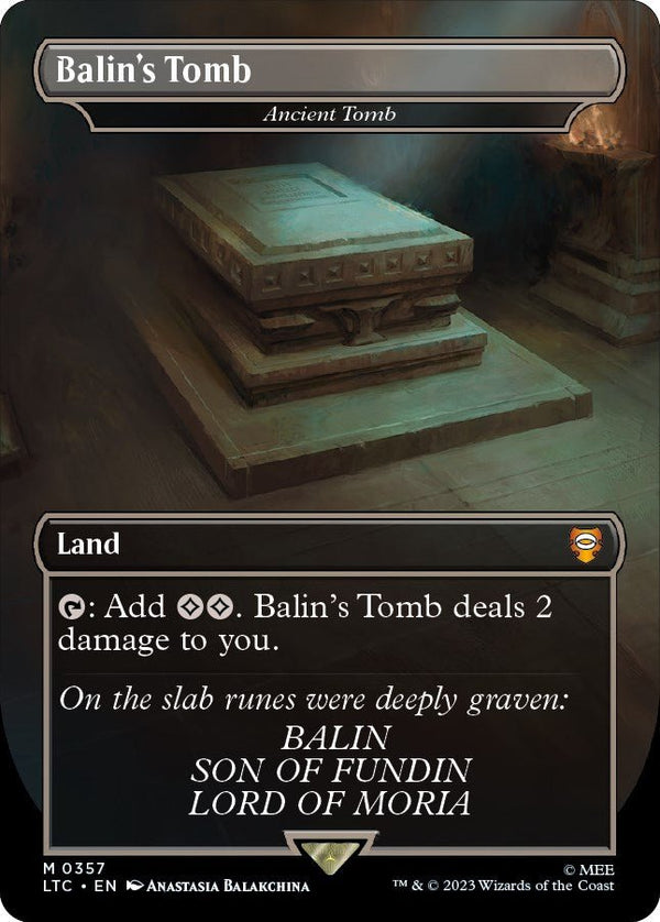Balin's Tomb - Ancient Tomb [LTC - 357] - Cartes Sportives Rive Sud