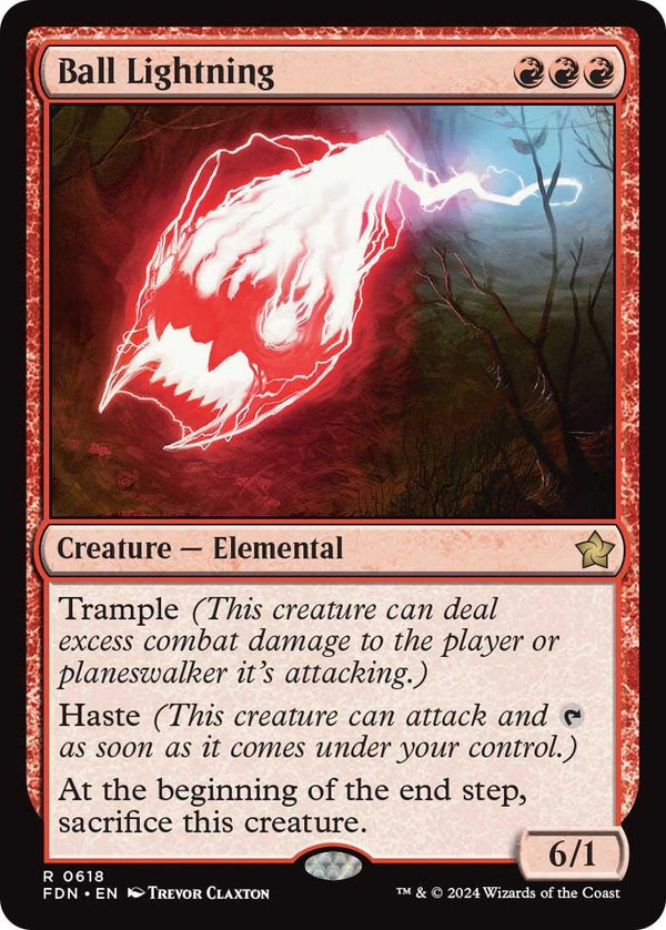 Ball Lightning [FDN - 618] - Cartes Sportives Rive Sud