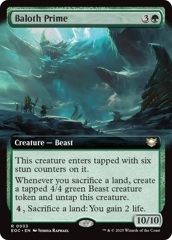 Baloth Prime (Extended Art) [EOC - 33] - Cartes Sportives Rive Sud