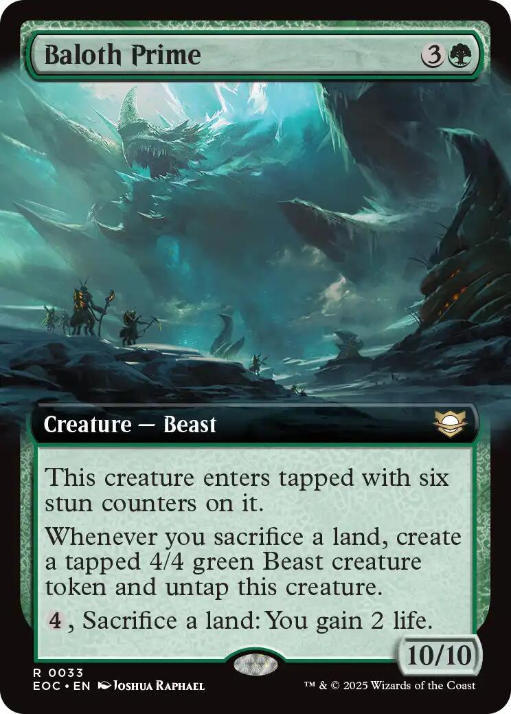 Baloth Prime (Extended Art) [EOC - 33] - Cartes Sportives Rive Sud