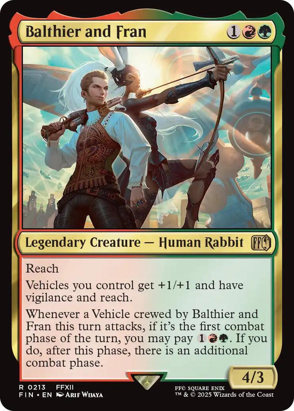 Balthier and Fran [FIN - 213] - Cartes Sportives Rive Sud