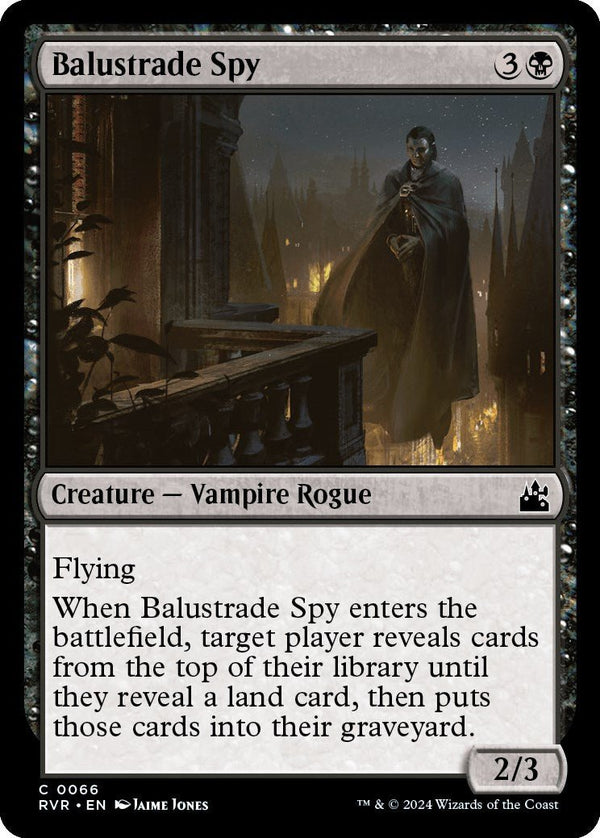 Balustrade Spy [RVR - 66] - Cartes Sportives Rive Sud