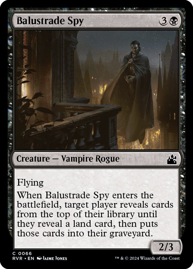 Balustrade Spy [RVR - 66] - Cartes Sportives Rive Sud