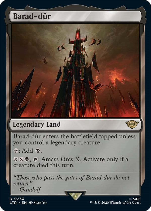 Barad - dur [LTR - 253] - Cartes Sportives Rive Sud