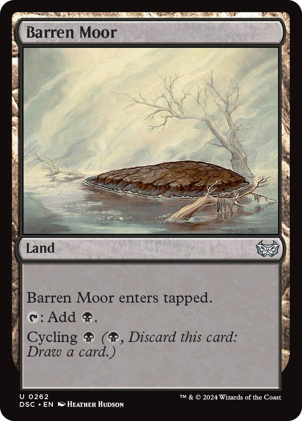 Barren Moor [DSC - 262] - Cartes Sportives Rive Sud