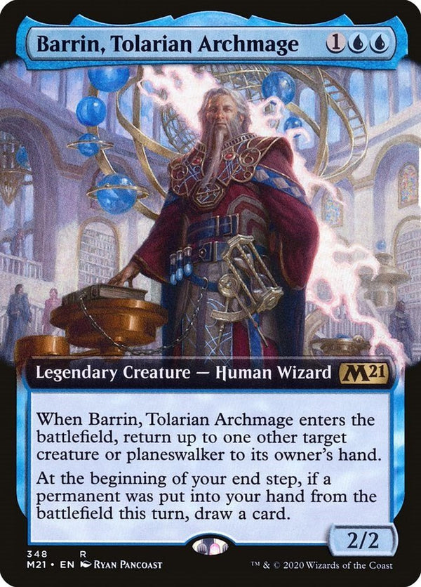 Barrin, Tolarian Archmage (Extended Art) [M21 - 348] - Cartes Sportives Rive Sud