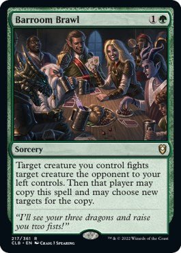 Barroom Brawl [CLB - 217] - Cartes Sportives Rive Sud