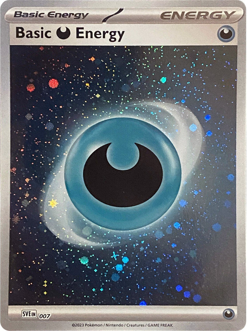 Basic Darkness Energy (Cosmos Holo) [SV1 - 007] - Cartes Sportives Rive Sud