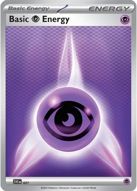 Basic Psychic Energy [SVE - 021] - Cartes Sportives Rive Sud