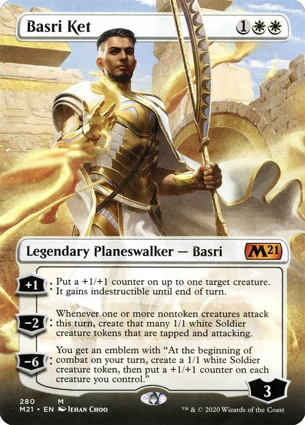 Basri Ket (Borderless) [M21 - 280] - Cartes Sportives Rive Sud