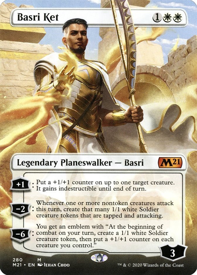 Basri Ket (Borderless) [M21 - 280] - Cartes Sportives Rive Sud