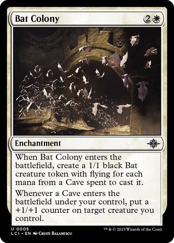 Bat Colony [LCI - 5] - Cartes Sportives Rive Sud