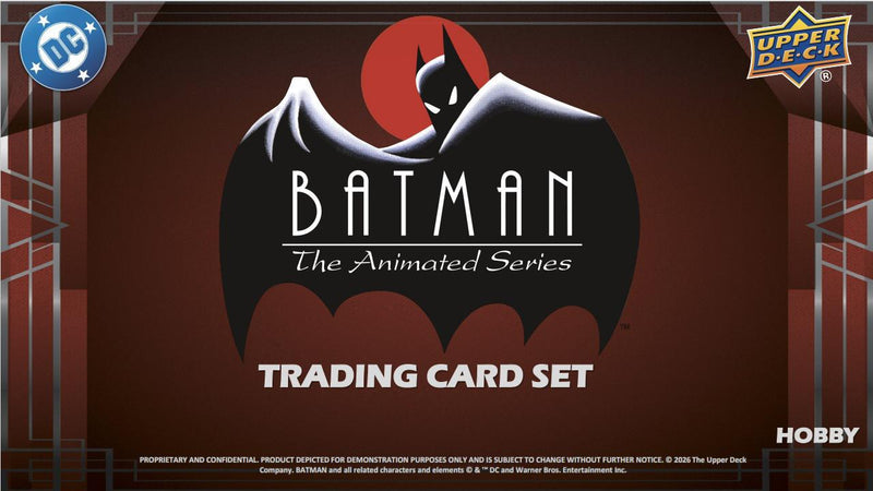 Batman The Animated Series Trading Cards (Pre - Order) - Cartes Sportives Rive Sud