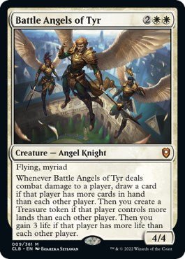 Battle Angels of Tyr [CLB - 9] - Cartes Sportives Rive Sud