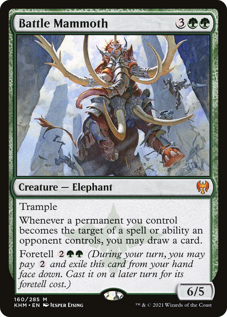 Battle Mammoth [KHM - 160] - Cartes Sportives Rive Sud