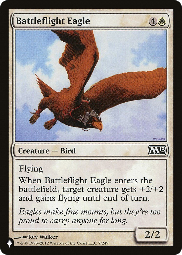 Battleflight Eagle [LIST - 7/249] - Cartes Sportives Rive Sud