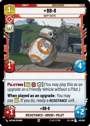 BB - 8 - Happy Beeps [JTL - 145/262] - Cartes Sportives Rive Sud