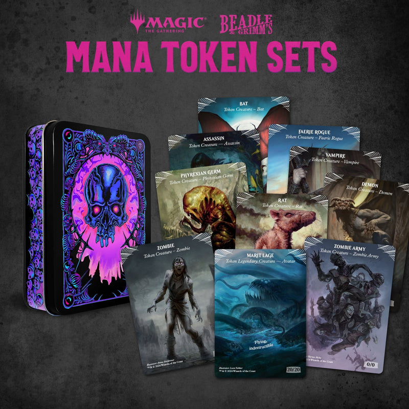 Beadle & Grimm's MTG Black Mana Token Set - Cartes Sportives Rive Sud