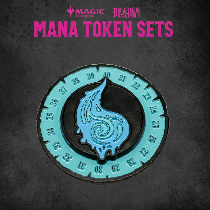 Beadle & Grimm's MTG Blue Mana Token Set - Cartes Sportives Rive Sud