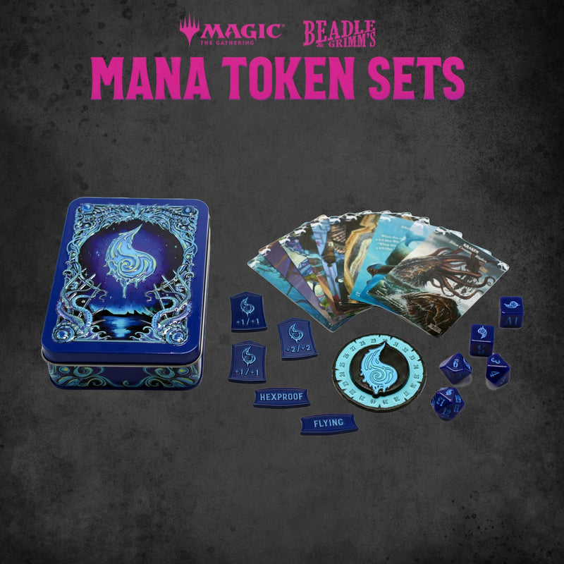 Beadle & Grimm's MTG Blue Mana Token Set - Cartes Sportives Rive Sud