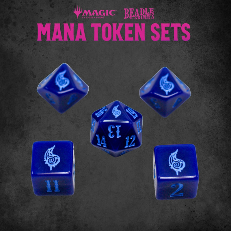 Beadle & Grimm's MTG Blue Mana Token Set - Cartes Sportives Rive Sud