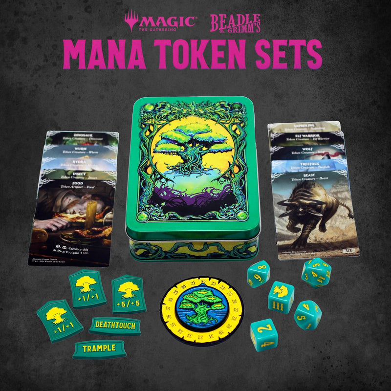 Beadle & Grimm's MTG Green Mana Token Set - Cartes Sportives Rive Sud