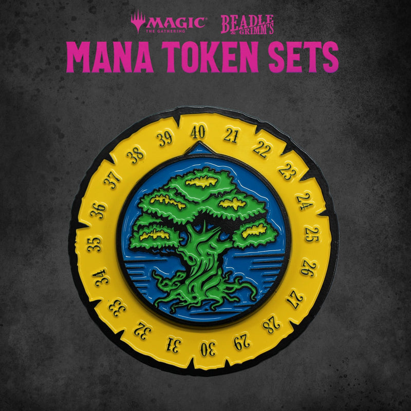 Beadle & Grimm's MTG Green Mana Token Set - Cartes Sportives Rive Sud