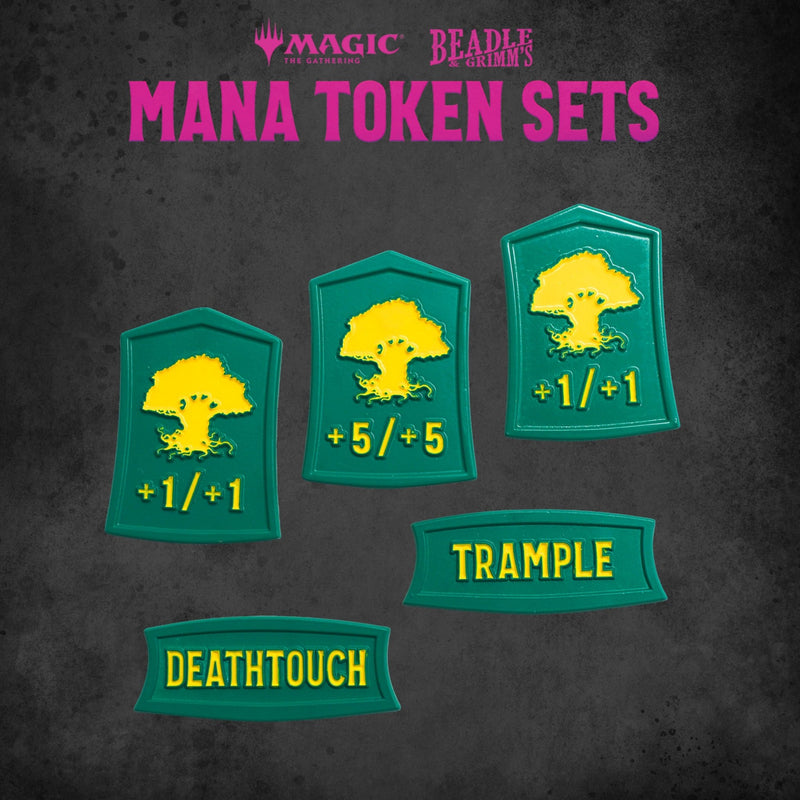 Beadle & Grimm's MTG Green Mana Token Set - Cartes Sportives Rive Sud