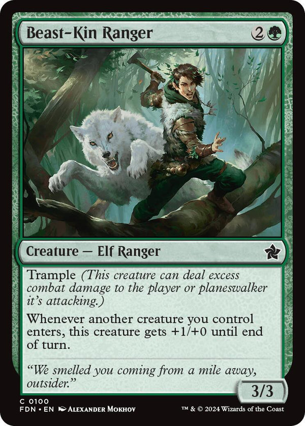 Beast - Kin Ranger [FDN - 100] - Cartes Sportives Rive Sud