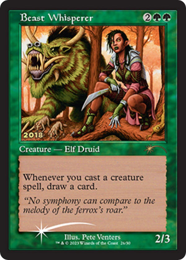 Beast Whisperer [30A - P - 26] - Cartes Sportives Rive Sud