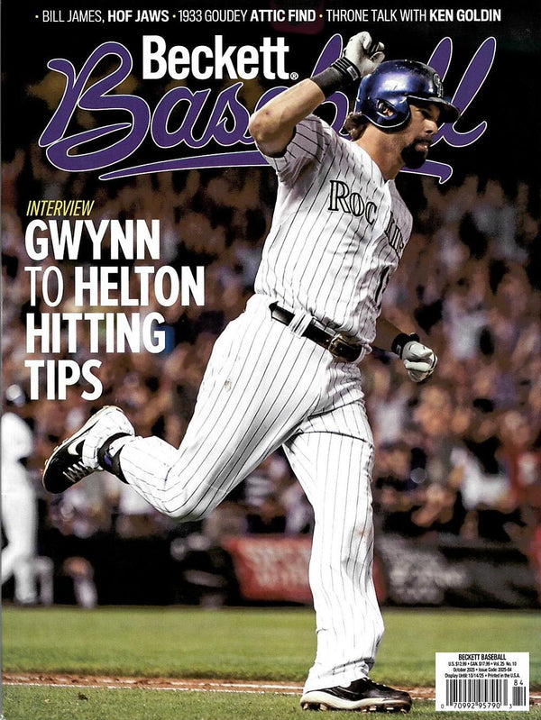 Beckett Baseball October 2025 235 - Cartes Sportives Rive Sud