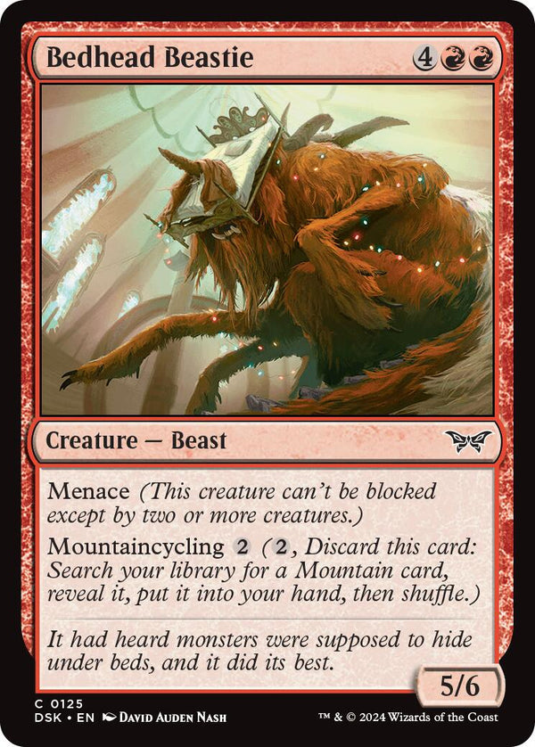 Bedhead Beastie [DSK - 125] - Cartes Sportives Rive Sud