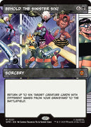 Behold the Sinister Six! (Borderless) [SPM - 221] - Cartes Sportives Rive Sud