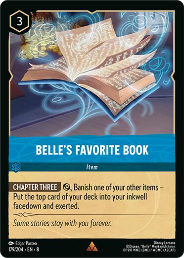 Belle's Favorite Book [8 - 179/204] - Cartes Sportives Rive Sud