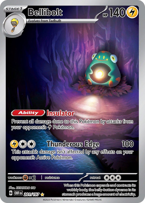 Bellibolt - 201/197 [OBF - 201/197] - Cartes Sportives Rive Sud