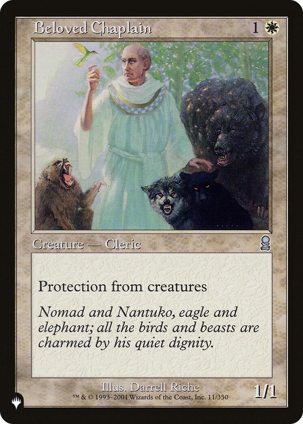 Beloved Chaplain [LIST - 11/350] - Cartes Sportives Rive Sud