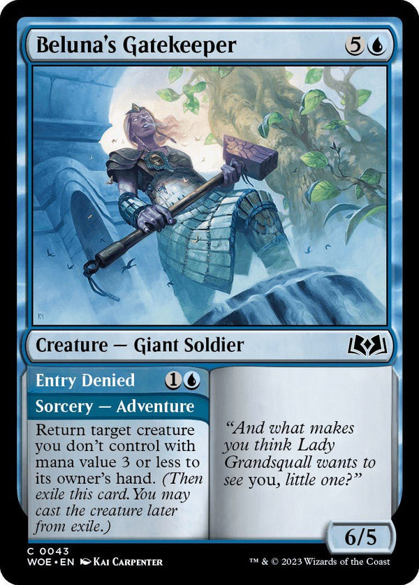 Beluna's Gatekeeper [WOE - 43] - Cartes Sportives Rive Sud