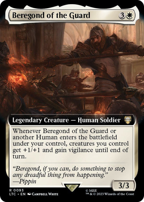 Beregond of the Guard (Extended Art) [LTC - 93] - Cartes Sportives Rive Sud