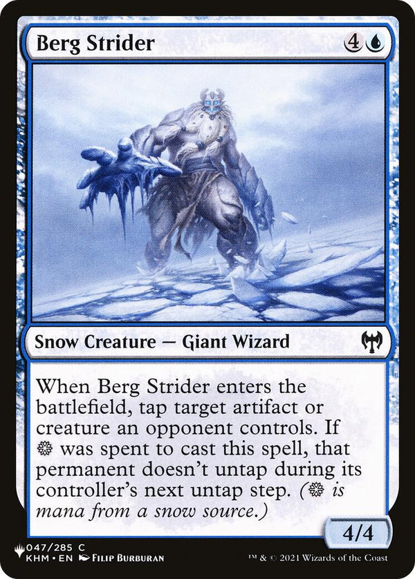 Berg Strider [LIST - 047/285] - Cartes Sportives Rive Sud