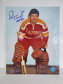 Bernard ``Bernie`` Parent Picture Autographed Authenticated 8X10 - Cartes Sportives Rive Sud