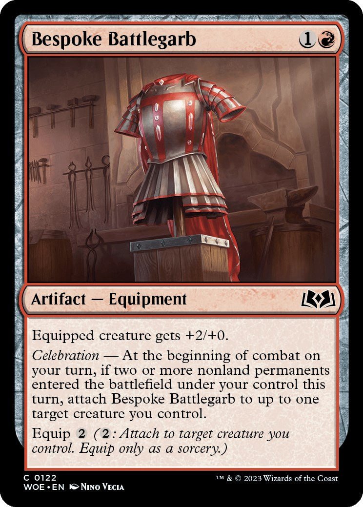 Bespoke Battlegarb [WOE - 122] - Cartes Sportives Rive Sud