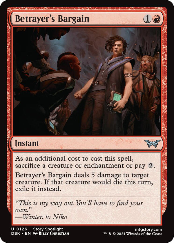 Betrayer's Bargain [DSK - 126] - Cartes Sportives Rive Sud