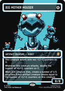 Big Mother Mouser (Borderless) (Surge Foil) [TMC - 97] - Cartes Sportives Rive Sud