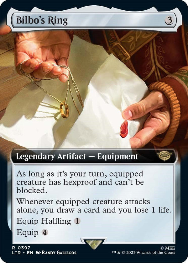 Bilbo's Ring (Extended Art) [LTR - 397] - Cartes Sportives Rive Sud