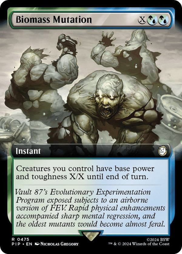 Biomass Mutation (Extended Art) [PIP - 475] - Cartes Sportives Rive Sud